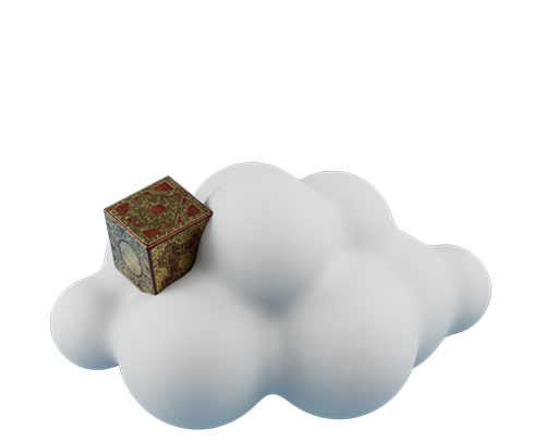 cloud with box